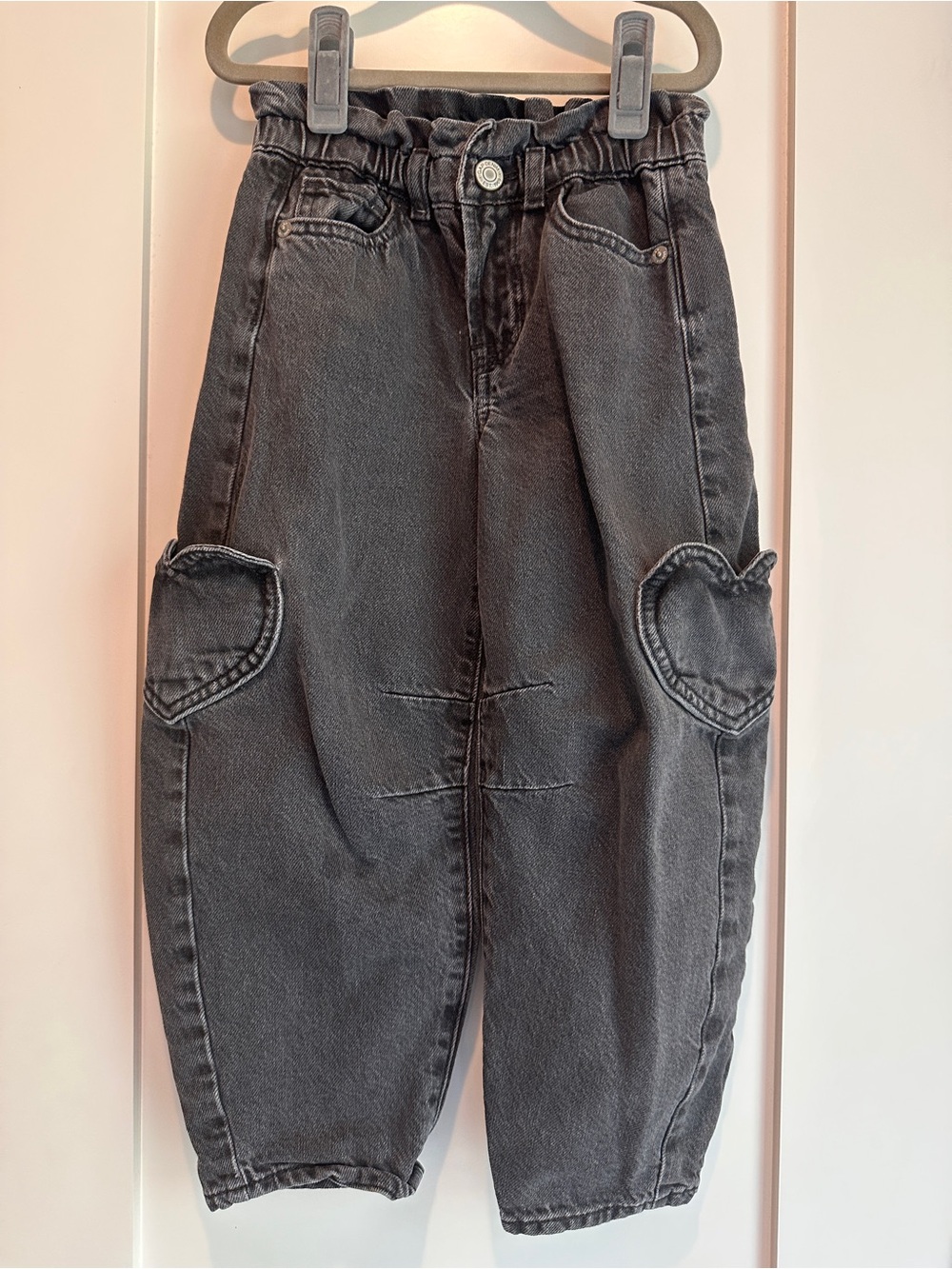 GAP Horseshoe Jeans with Heart Patch Pockets
